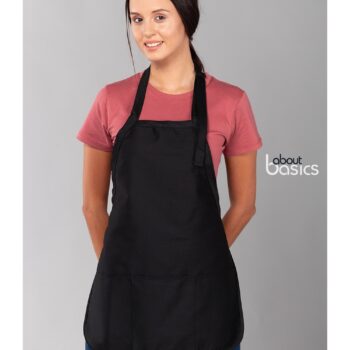 Ποδιά Σερβιτόρας ROSTER - 00965 με στηθούρι, κεντρική τσέπη 3 θέσεων και ρυθμιζόμενη αγκράφα λαιμού.