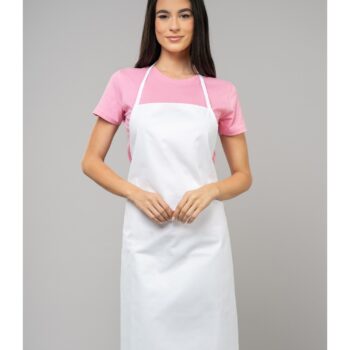 Ποδιά Εργστηρίου Βαμβακερή CAKE - 00401B από 100% βαμβάκι με σταθερό λαιμό και δέσιμο στη μέση.